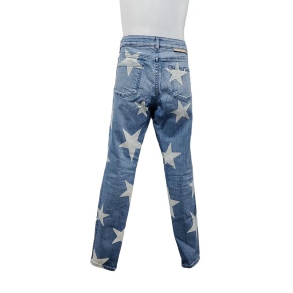 Stella McCartney Classic Blue Jeans with Stars sz 28 - Picture 3 of 13